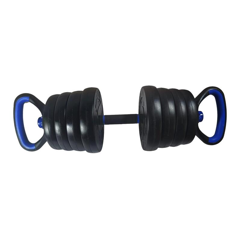 Set gantere haltera si kettelbell 30 kg