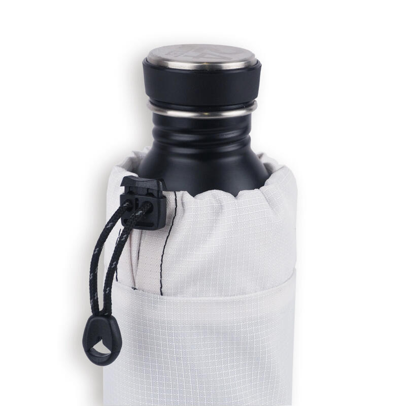 男女皆宜自攜水瓶包(自帶隨意扣) 500ml - 白色