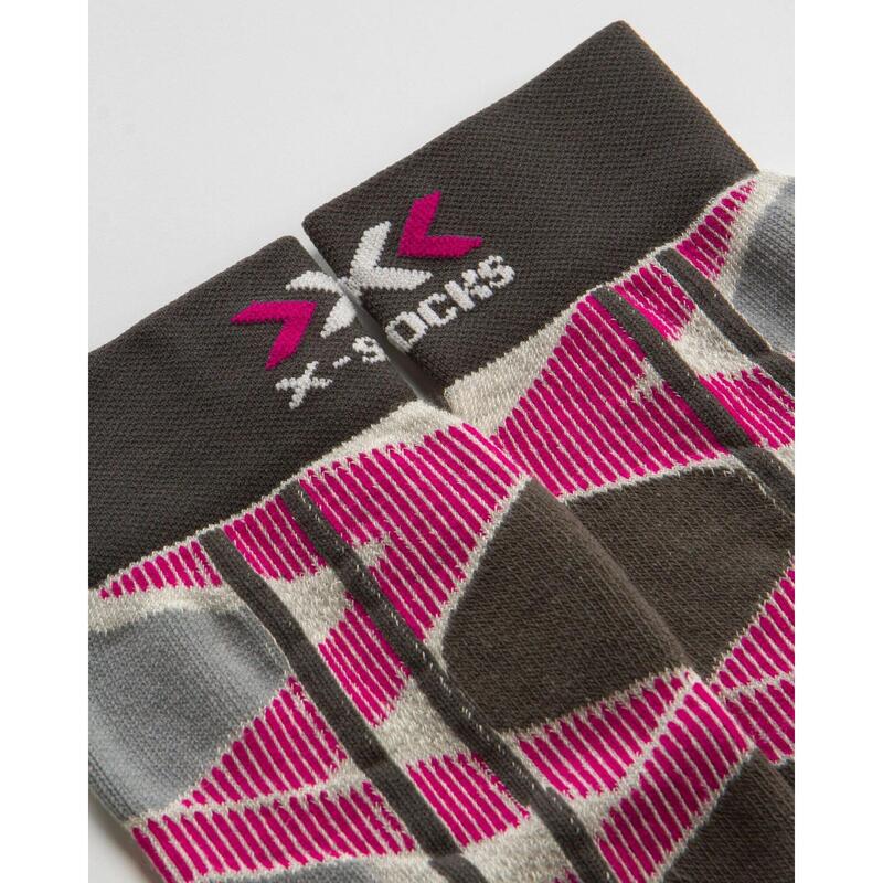 X-Socks Damen Skistrümpfe Ski Control 4.0 grau