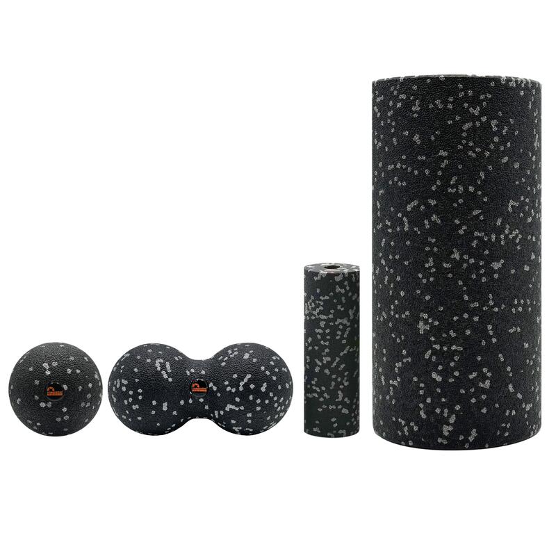 Zestaw do masażu Majestic Sport TENSO EPP 4w1 Roller + Wałek + Piłka + Duoball