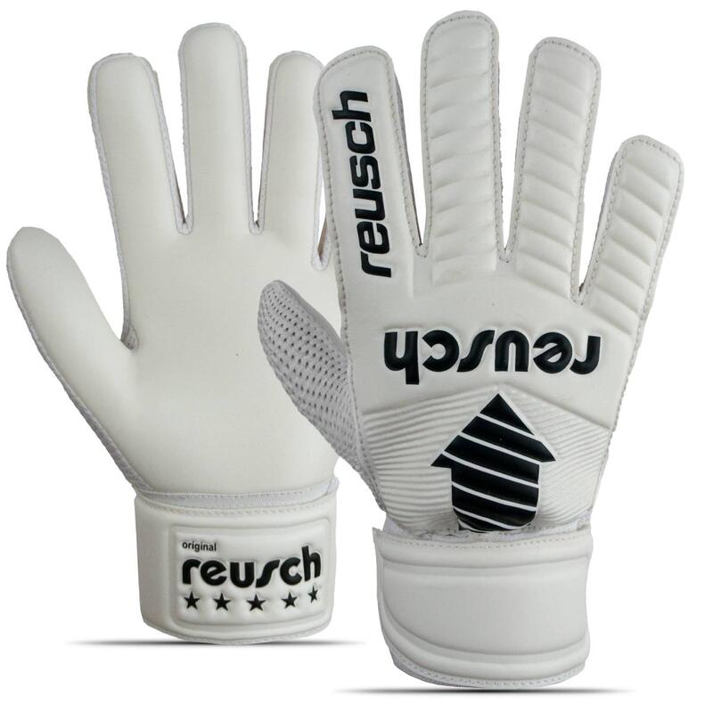 Rękawice bramkarskie dla dzieci Reusch Legacy Arrow Solid piłkarskie treningowe