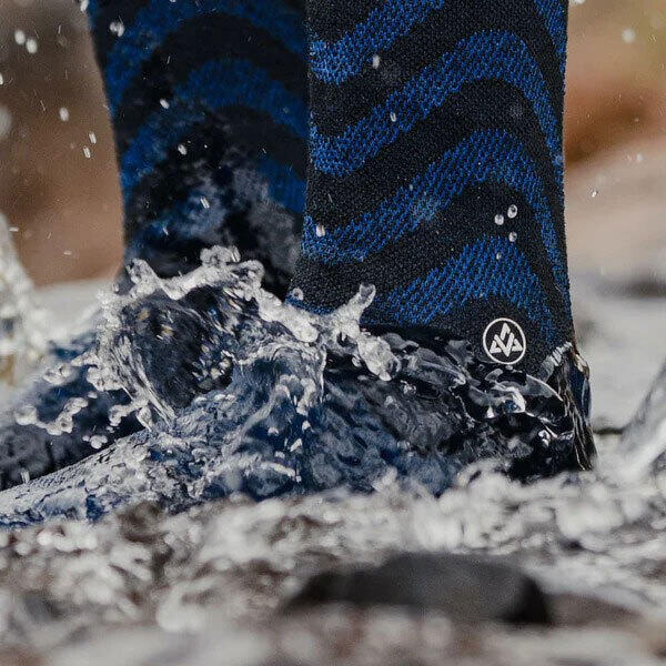 Chaussettes Imperméables ECO-DRY - Vert - à partir de fibres de bambou 5/5
