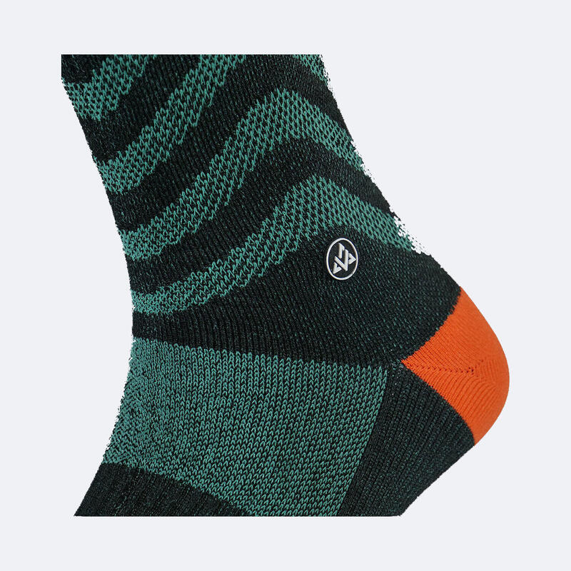 Chaussettes Imperméables Recyclées ECO-DRY - Vertes - Fibres de bambou