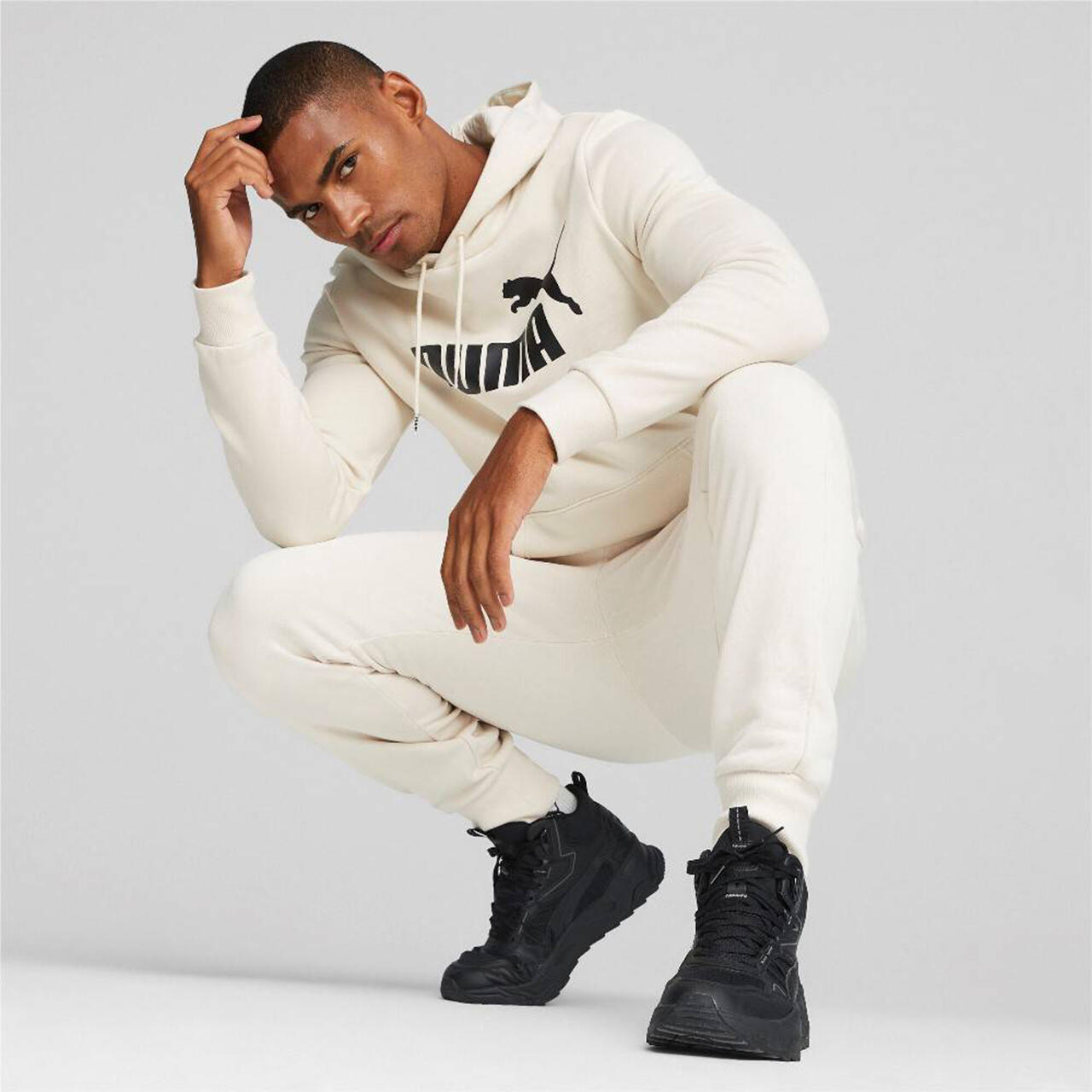 Felpa Uomini Vestibilità confortevole-ESS Big Logo Hoodie FL 4/6