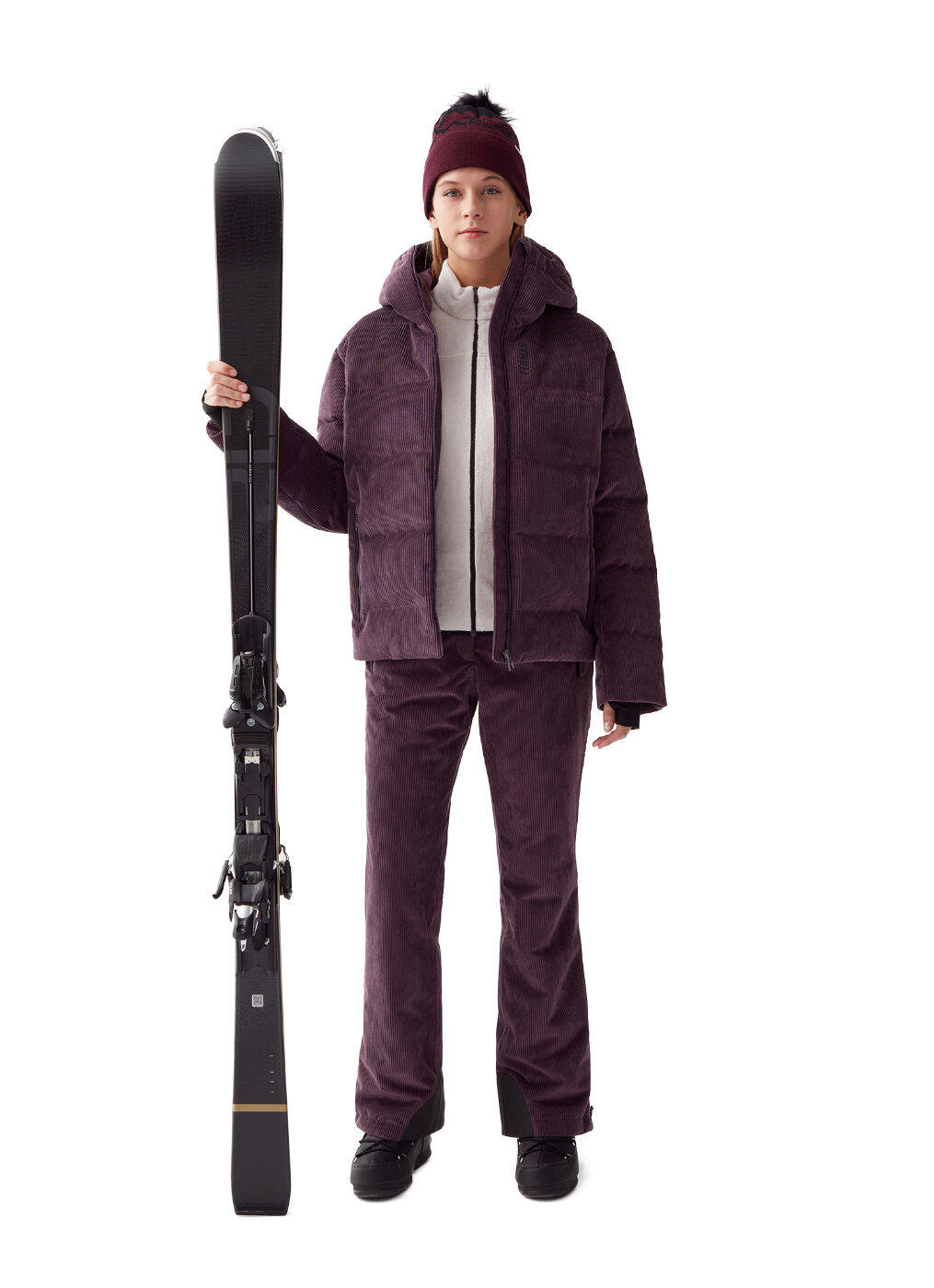 COLMAR Skijacke aus Stretch-Cord für Damen 3/3