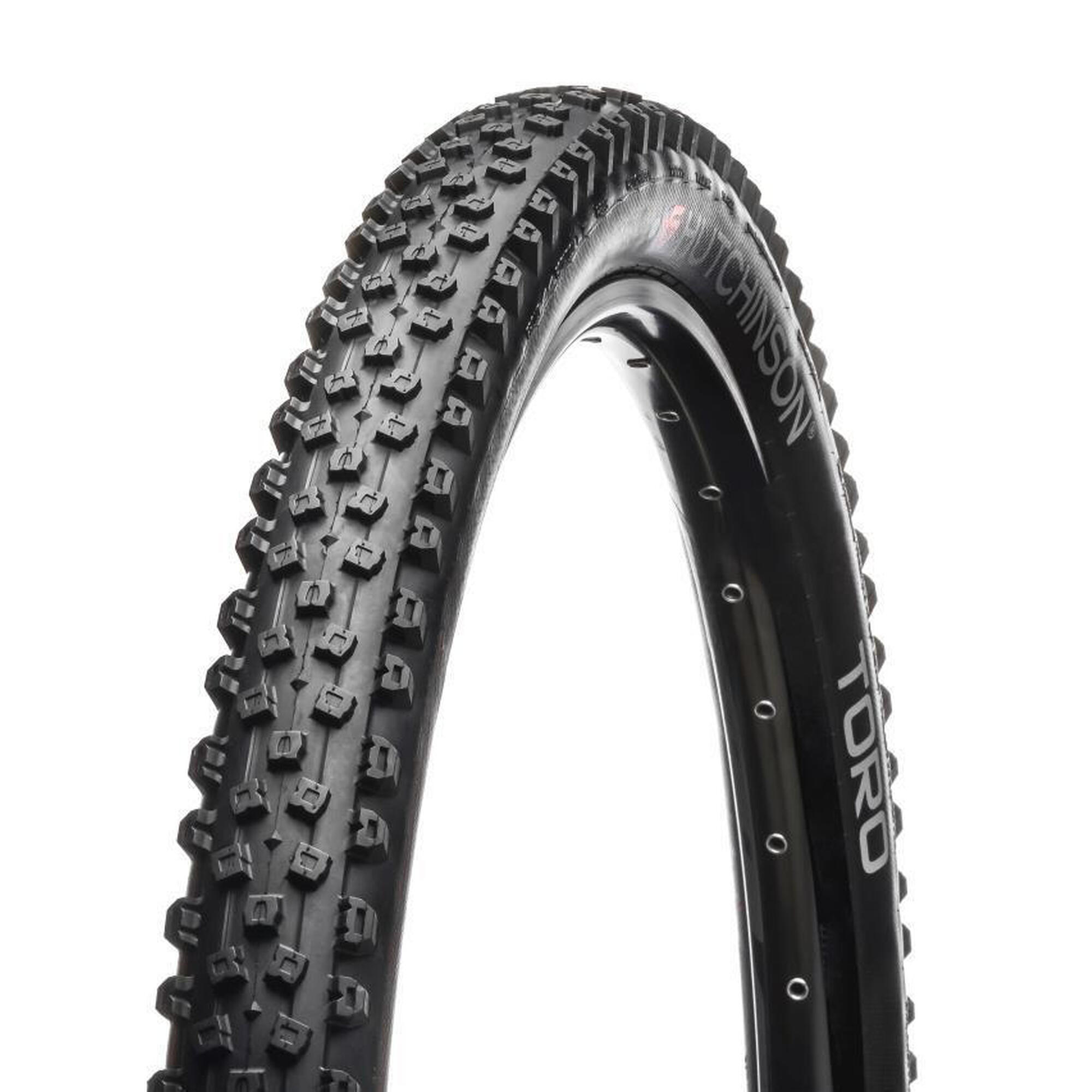 Hutchinson Toro - Pneu VTT 27.5x2.25 Tubetype Noir, Profil Agressif