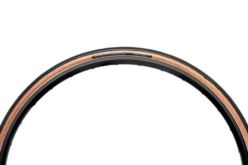 HUTCHINSON NITRO 2 TS - PNEU ROUTE TUBE TYPE 700X28 NOIR/BEIGE - 3248382087821 3/3