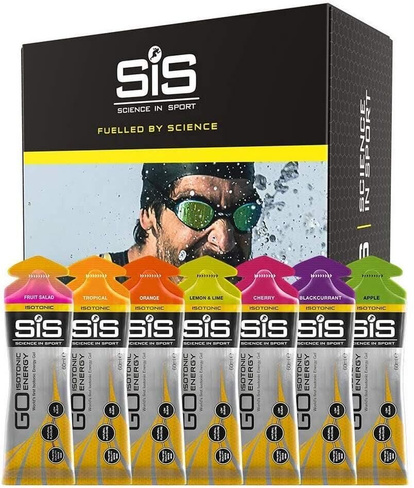 SiS - Orange GO Isotonic Energy Gel 60ml 6 Pack $14.99