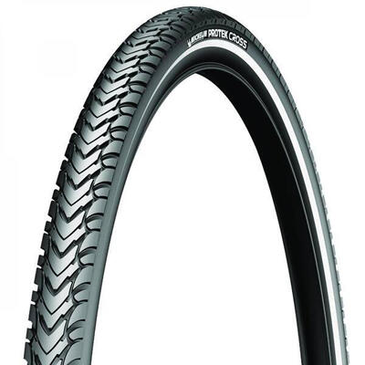 Michelin Reifen Protek Cross Draht 28" 700x47C 47-622 schwarz Reflex
