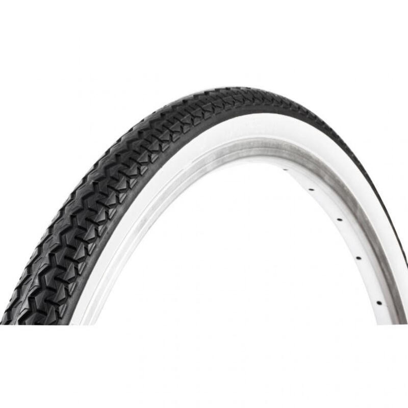 PNEU VELO MICHELIN 650x35 B WORLD TOUR BLANC NOIR T/Rigide 35-584