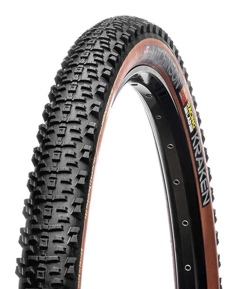 PNEU VTT 29X2,30 TS HUTCHINSON KRAKEN RLAB TUB. READY HARDSKIN TAN (55-622) 3/4