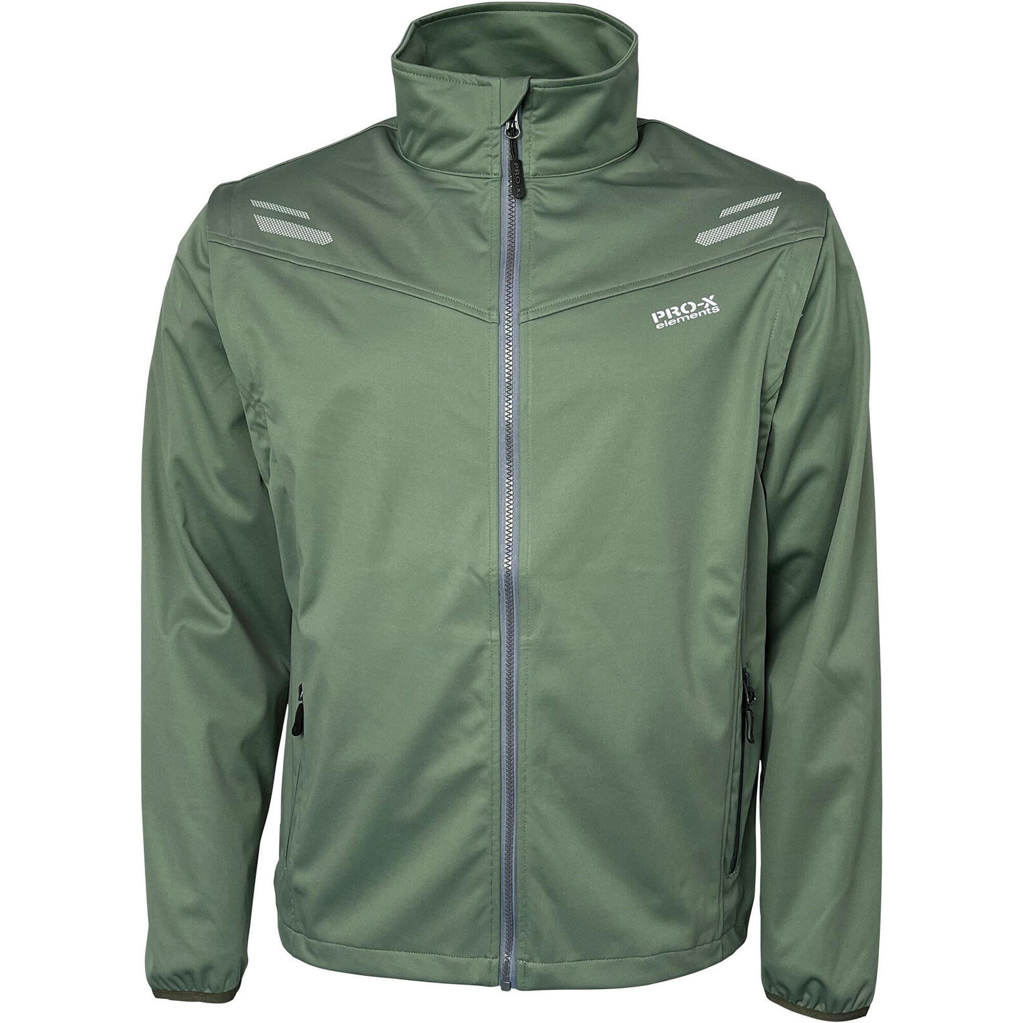 Pro-x Elements - Gilet Softshell Multifonction Homme Herbert Vert Foncé - Softshell - Vert - Decathlon