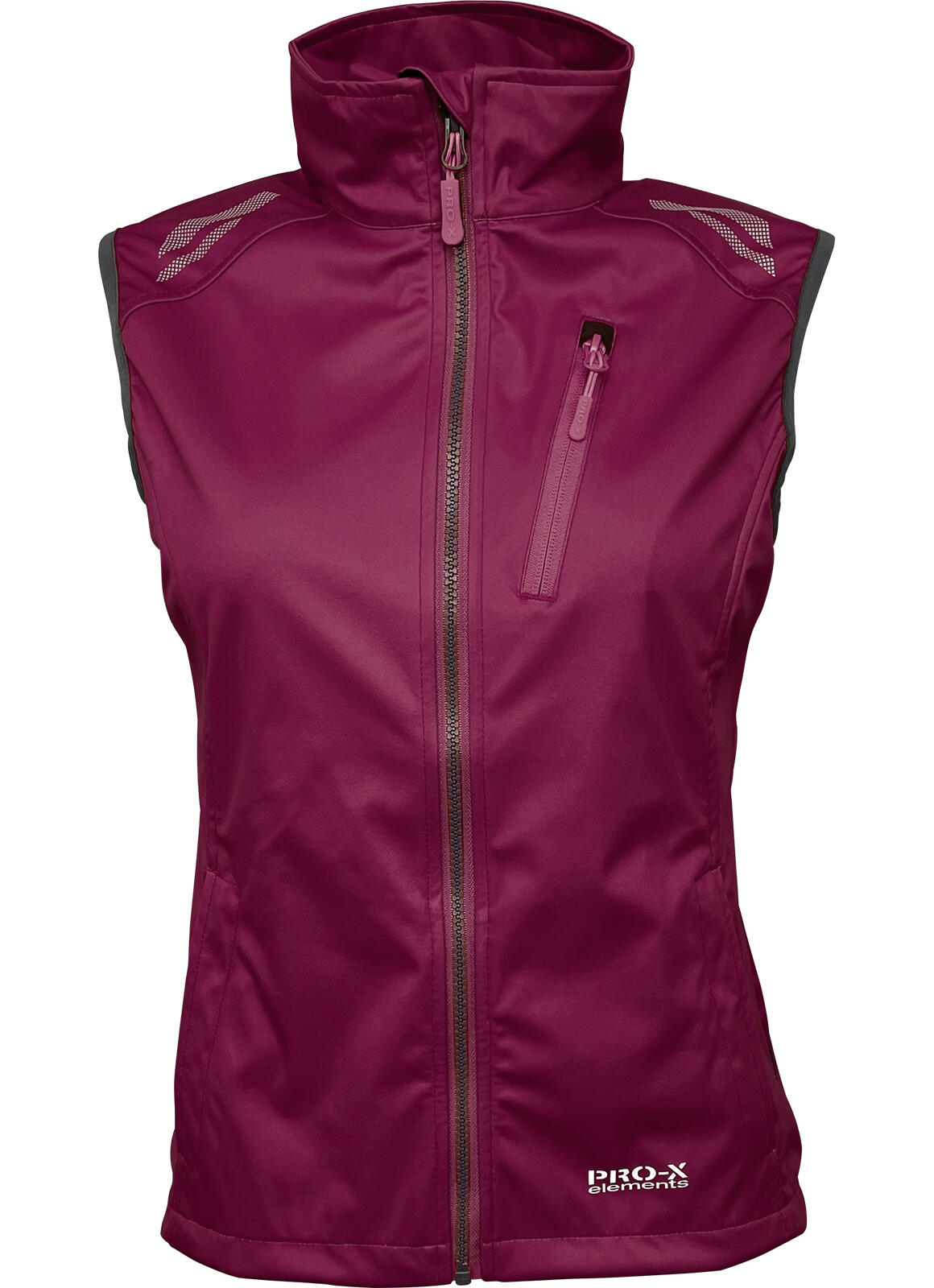 PRO-X ELEMENTS Women's functional vest HANNA Dark purple