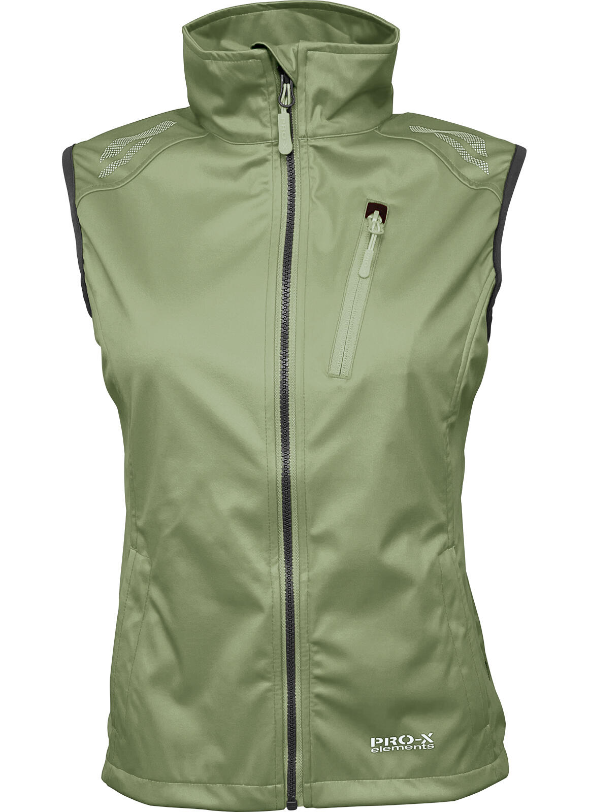 PRO-X ELEMENTS Women's functional vest HANNA Sage Green