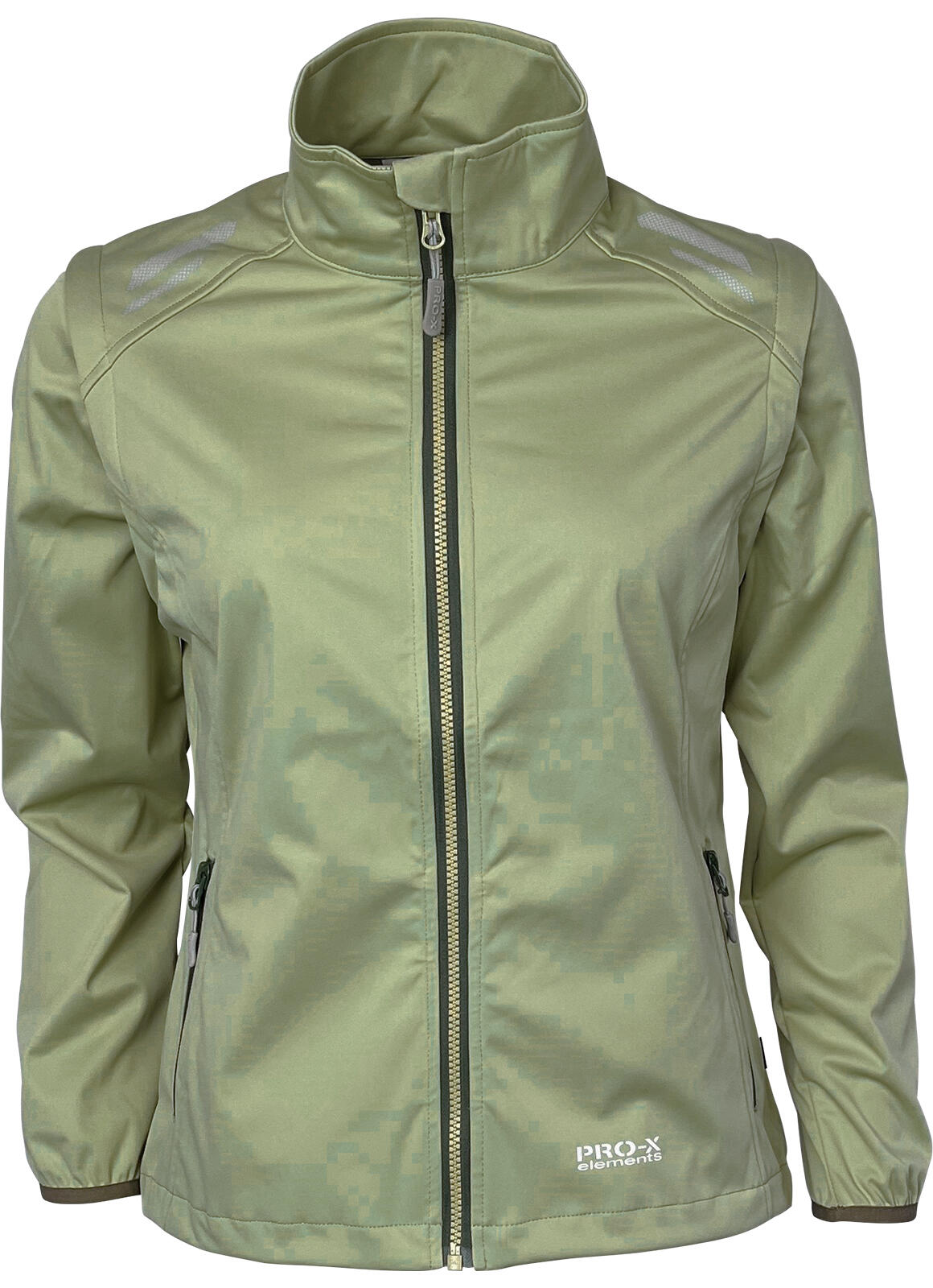 PRO-X ELEMENTS Women's Multifunctional Softshell Vest HELLEN Sage Green
