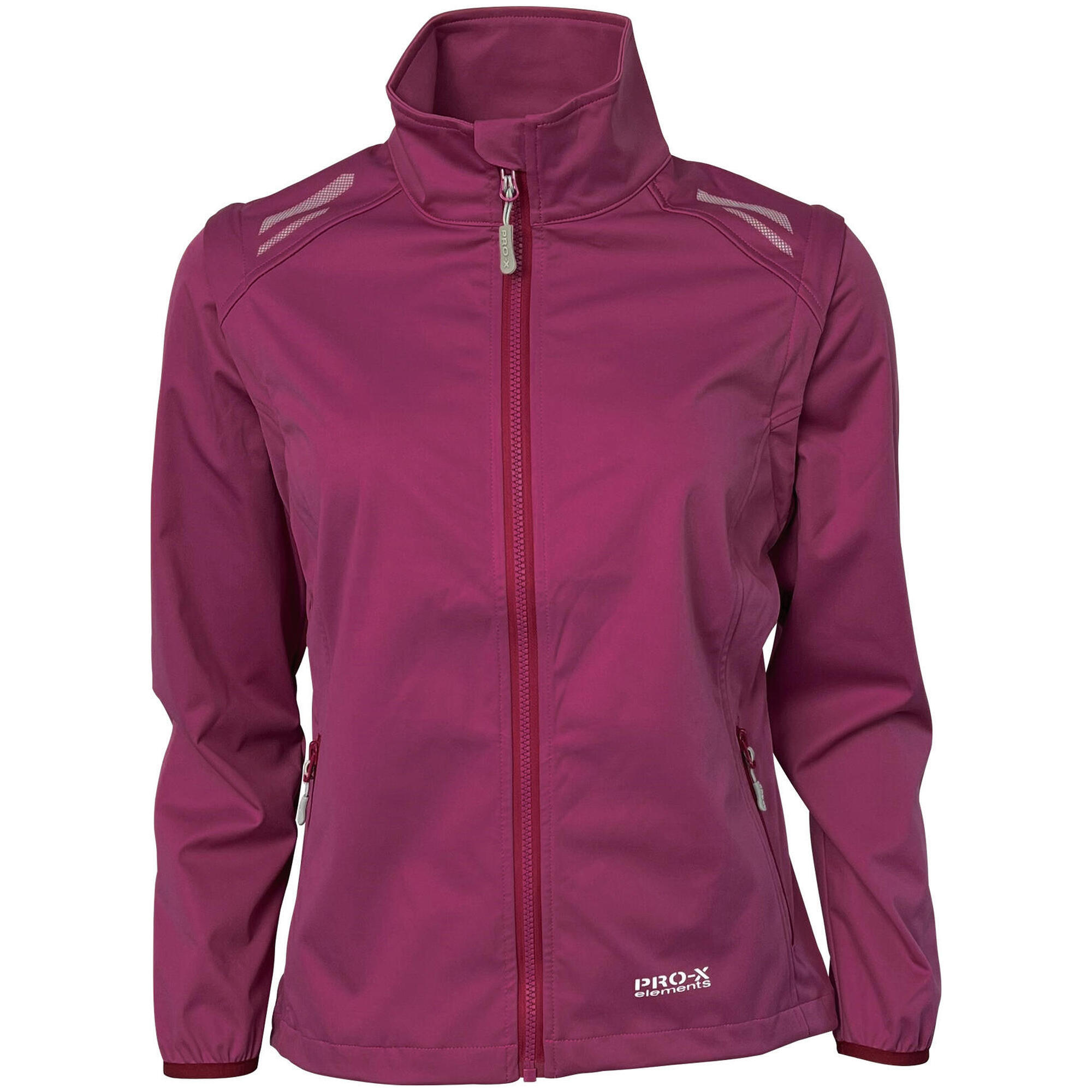 Pro-x Elements - Veste Softshell Multifonction Femme Hellen Rouge Bordeaux - Softshell - Bordeaux|rouge - Decathlon