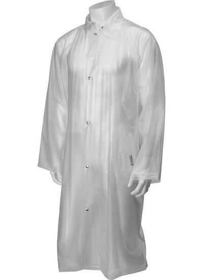 Herren Folienmantel FRED Weiß