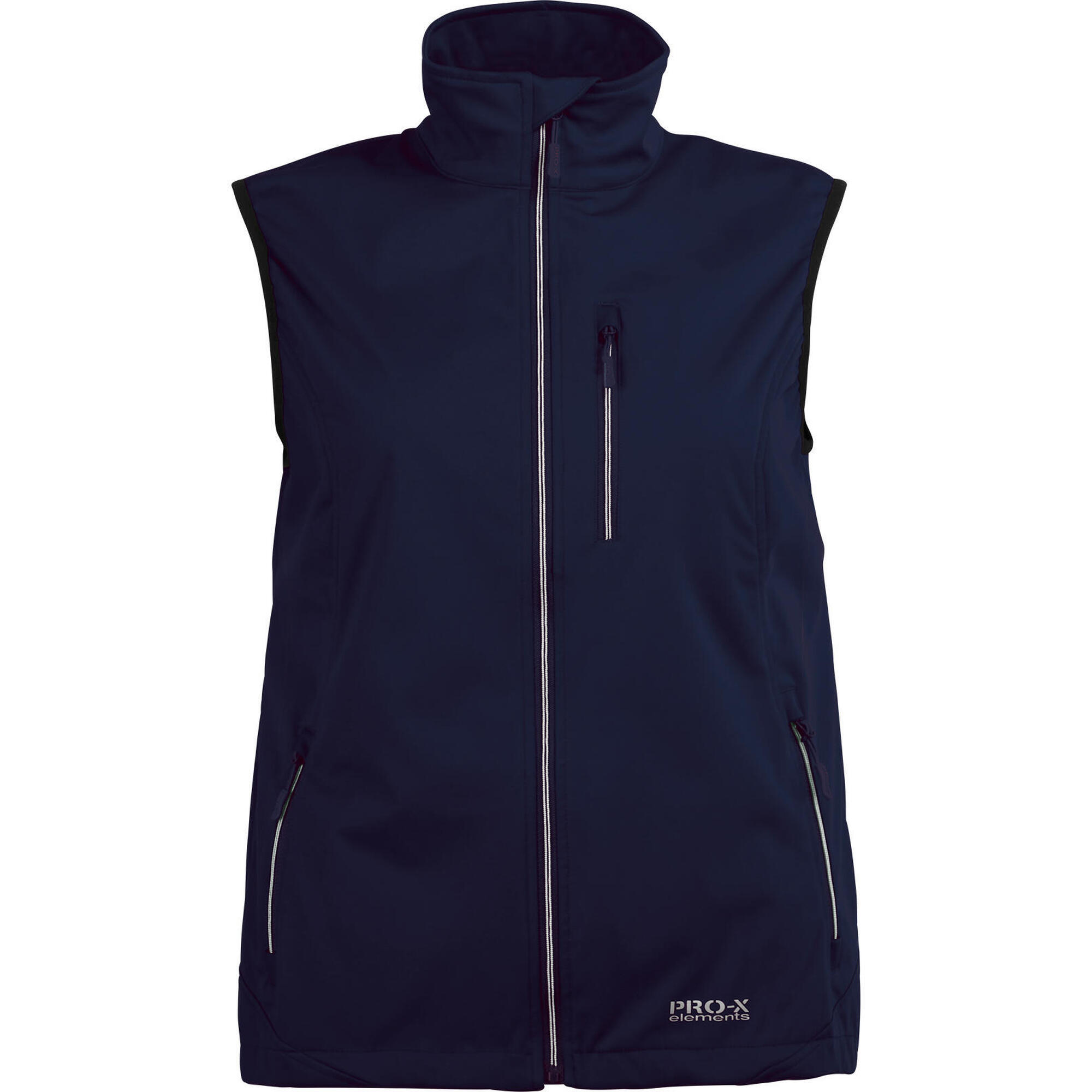 Pro-x Elements - Veste Sans Manches Softshell Femme Sina Bleu Marine - Softshell - Bleu - Decathlon