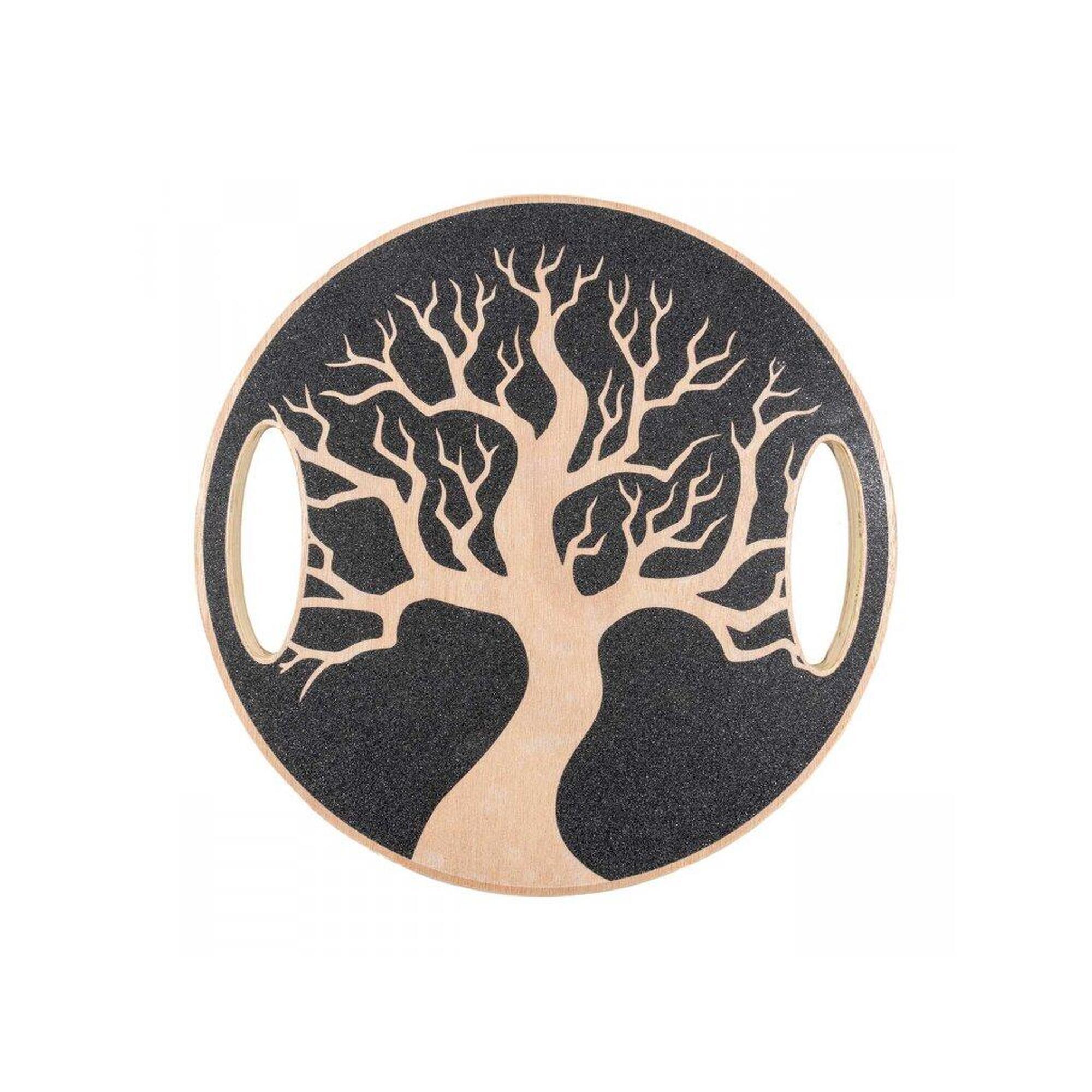 YATE BALANČNÍ DESKA DŘEVĚNÁ STROM