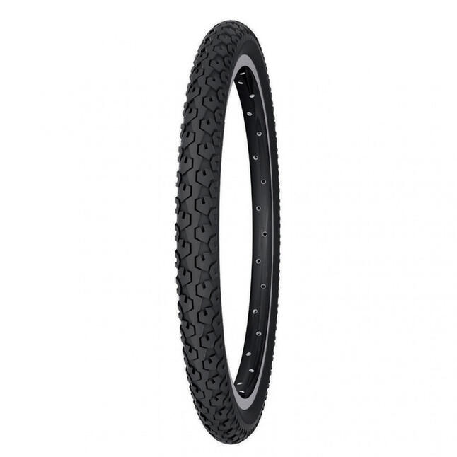 YunSCM 2PCS Pieghevole 24 Pollici Pneumatici 24X1.95 ETRTO 53-507 e 24 Pollici Camera d' Aria AV32mm compatibile Bicicletta 24x1.95 24x2.0 Copertoni e Camera d'aria