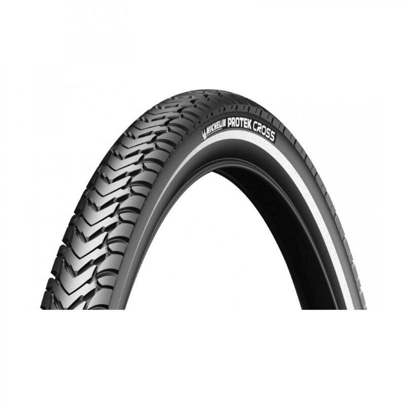 Pneu rígido com parede lateral reflectora Michelin Protek Cross Acces Line 40-55