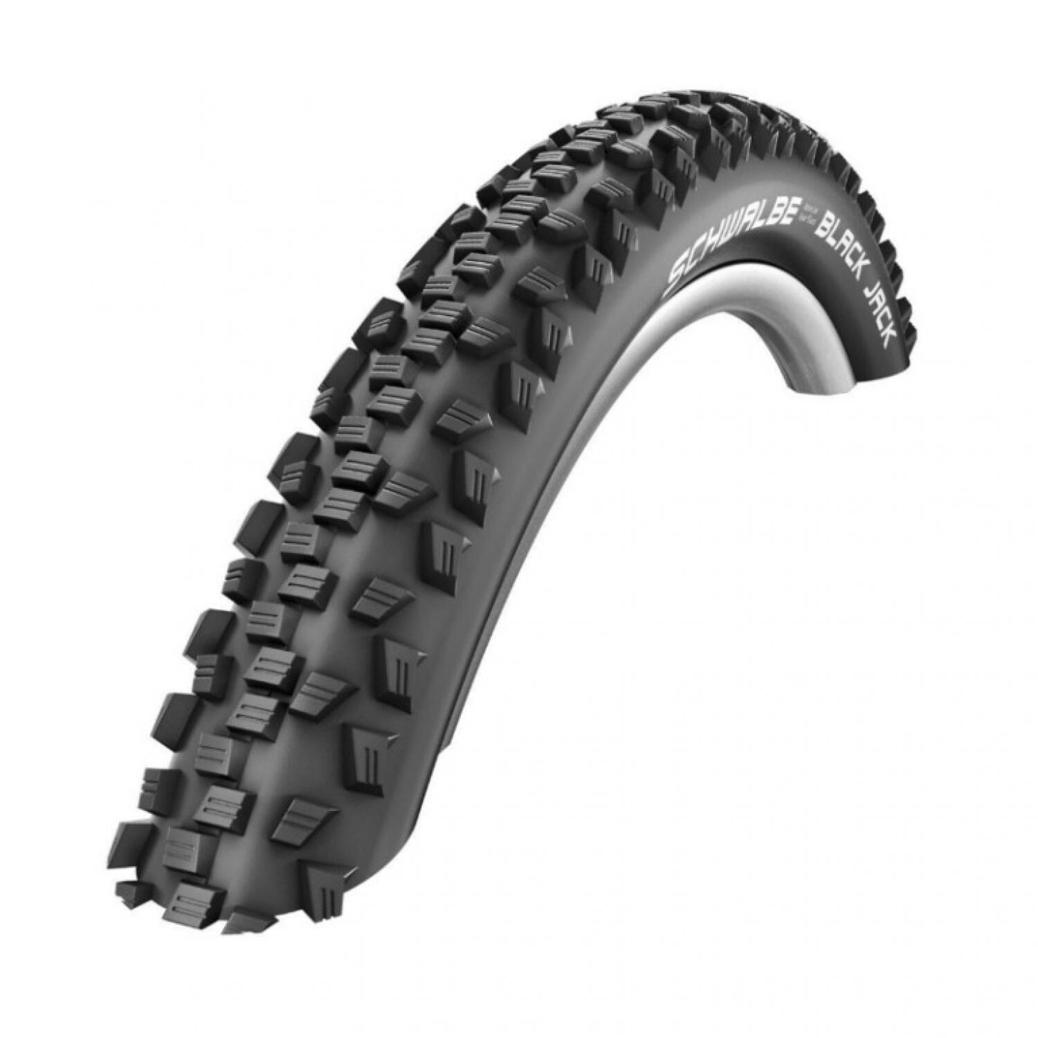 Pneu Vtt 26x2.00 Schwalbe Black Jack Noir Tr (50-559)