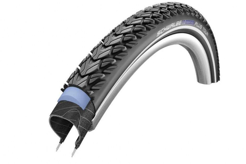 Schwalbe MARATHON PLUS TOUR 26 x 1.75 Black Reflex Tyre 3/3