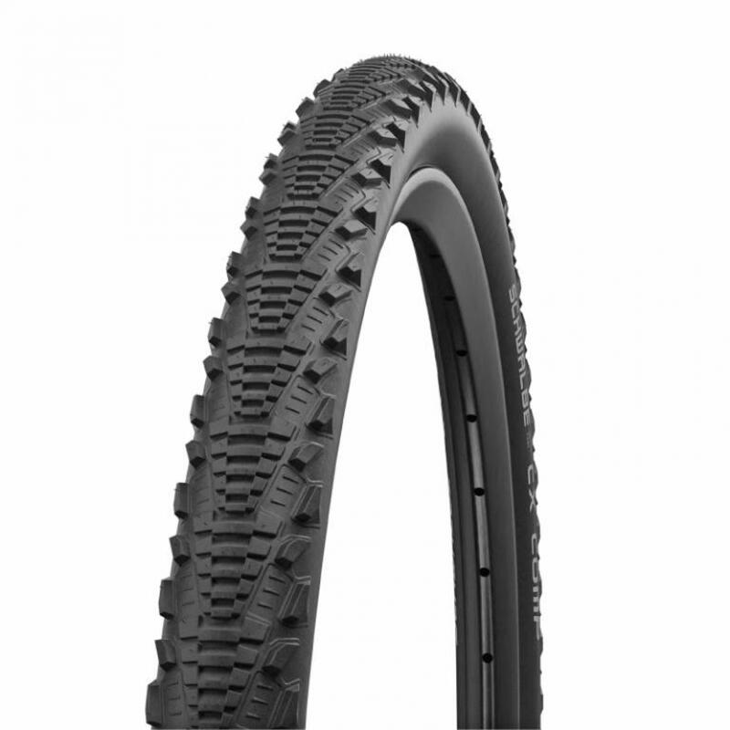 CX Comp Drahtreifen - 28x1.50 Zoll - K-Guard - Reflexstreifen - schwarz