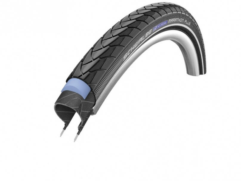 Schwalbe MARATHON PLUS 26 x 1 3/8  Black Reflex Tyre 1/5