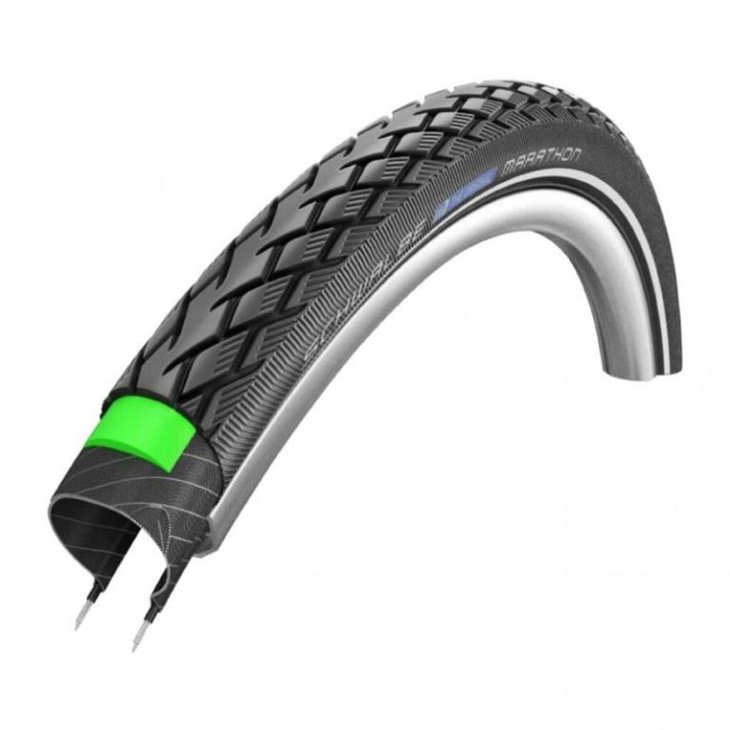 Schwalbe Marathon 18'' Tubetype Rigide GreenGuard Addix Reflex Sidewalls E-Bike