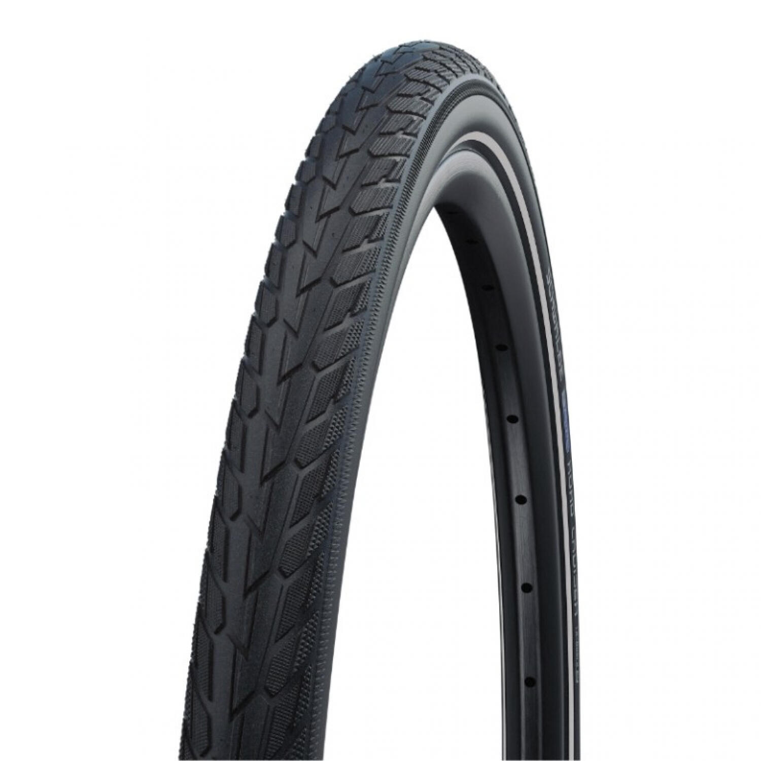 Pneu rígido Schwalbe Road Cruiser 28x1,60/700x40c K-Guard Green Compound Hs484 T