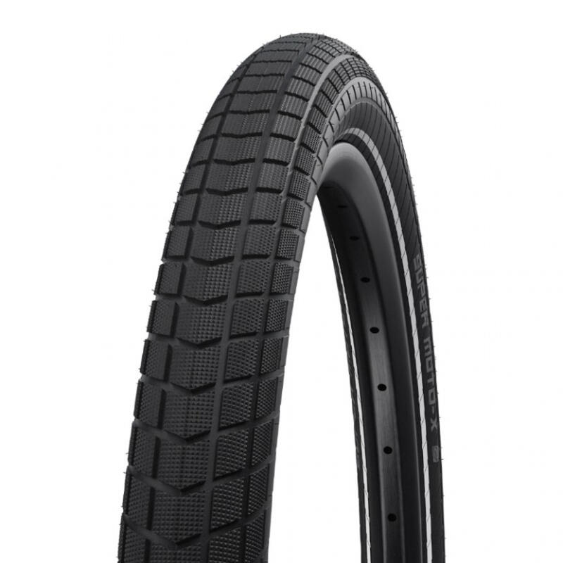 Super Moto-X clincher band - 27.5x2.80 inch - Double Defense - zwart