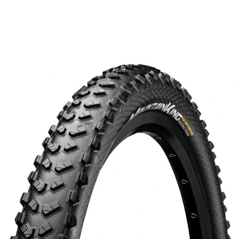 Pneu vtt 26x2.30 tr Continental mountain king wire tt noir (58-559)