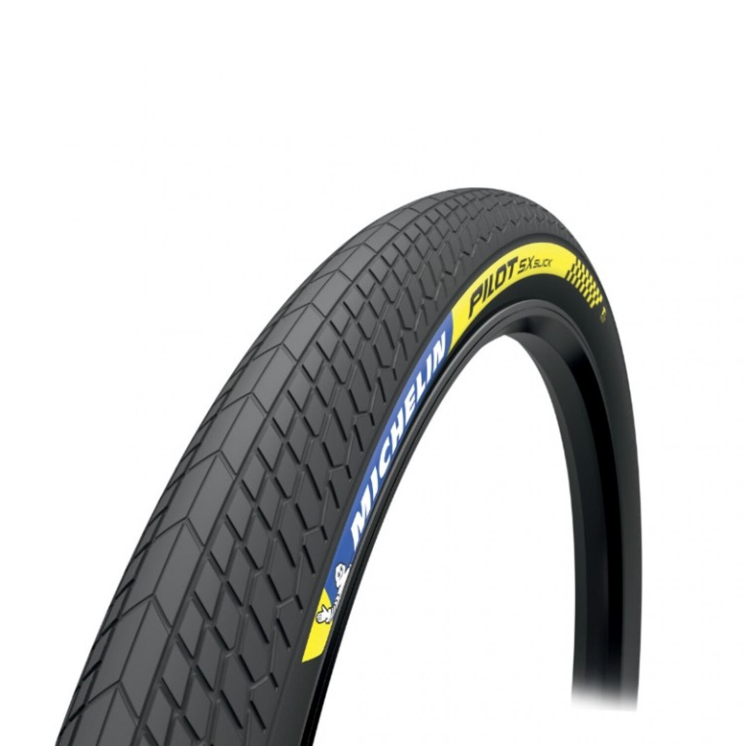 Michelin - Pneu Bmx 20x1.70 Michelin Pilot Sx Slick Tubeless Ready Noir Ts (44-406) - Pneu - Noir - 44-406 - Decathlon