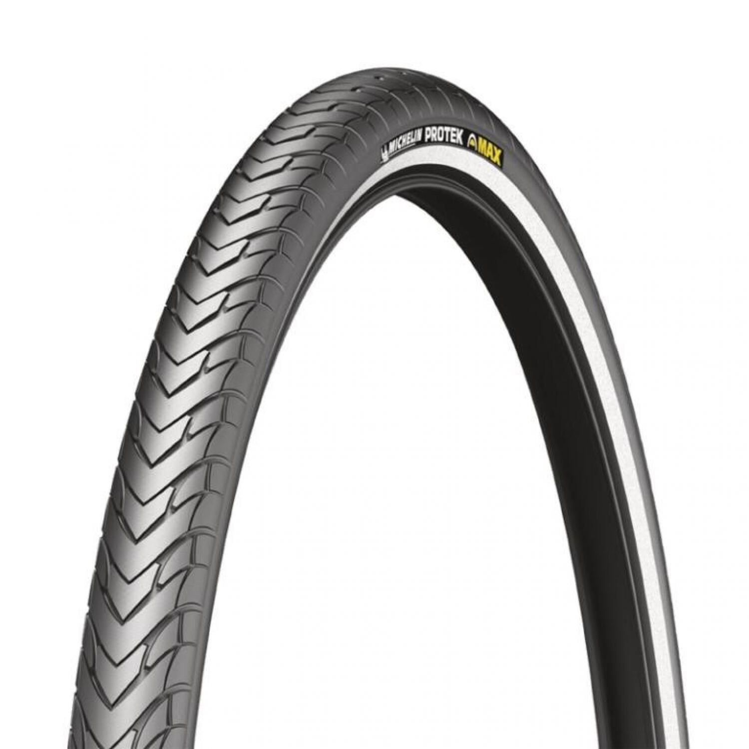 MICHELIN PROTEK MAX 26X2.20 MTB/URBAN REFLECTOR SIDEWALL BLACK TR (56-559)