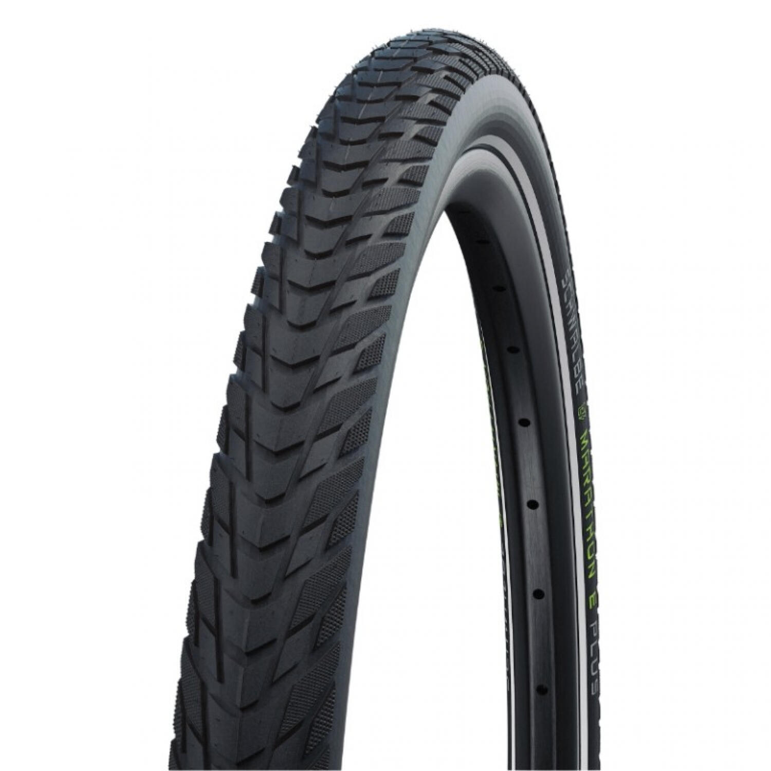 Schwalbe MARATHON E-PLUS PERF 700 x 38C Black Reflex Tyre 1/5