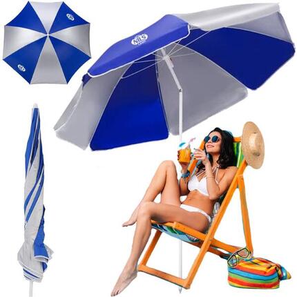 Parasol de plage 180 CM NC7813 NILS CAMP