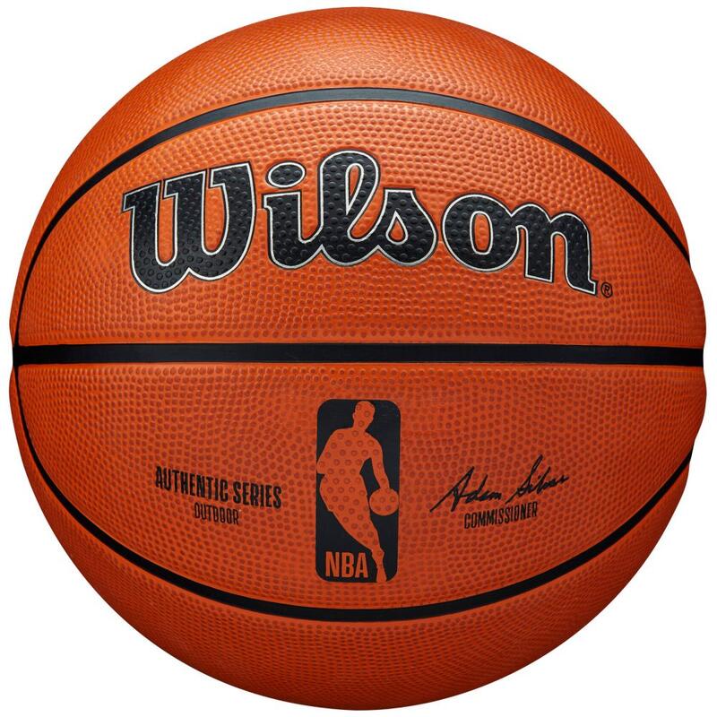 Réplica de bola de basquetebol WILSON NBA Authentic GameBall OUT