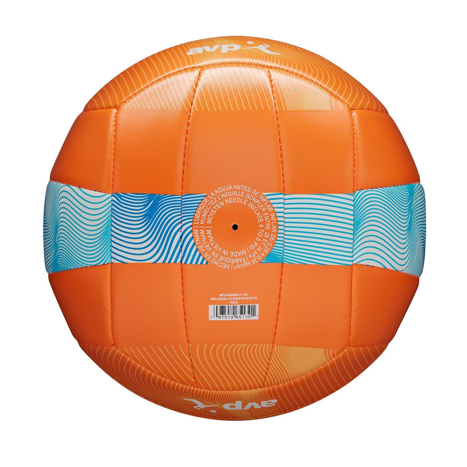 Voleibol de Praia Wilson AVP Movement - Laranja - Tamanho Oficial 6/7