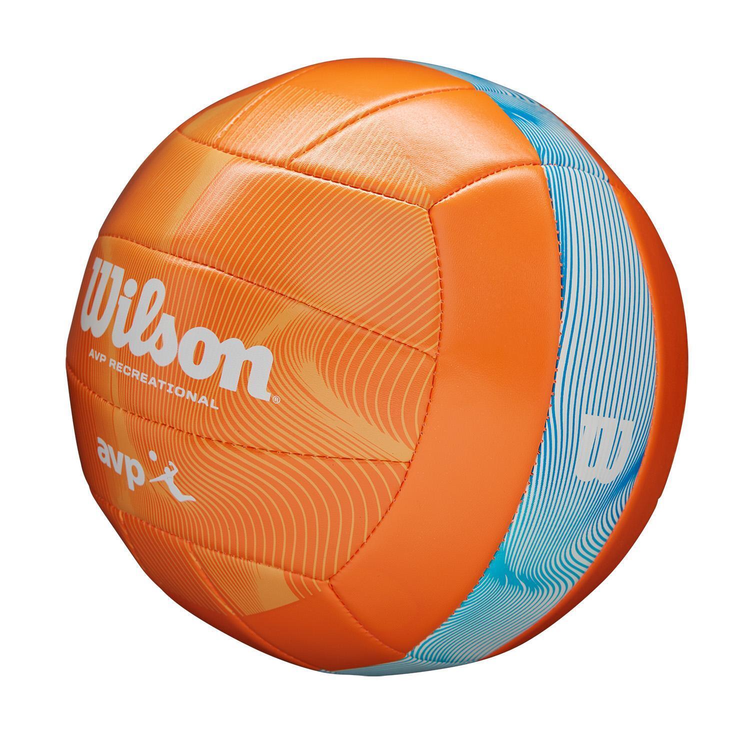 Voleibol de Praia Wilson AVP Movement - Laranja - Tamanho Oficial 7/7