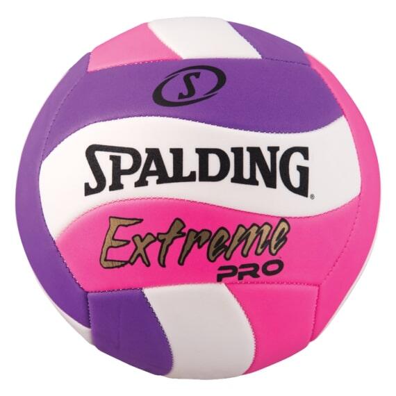 Spalding - Ballon Spalding Extreme Pro - Ballon De Volley - Blanc|rose|violet - 5 - Decathlon