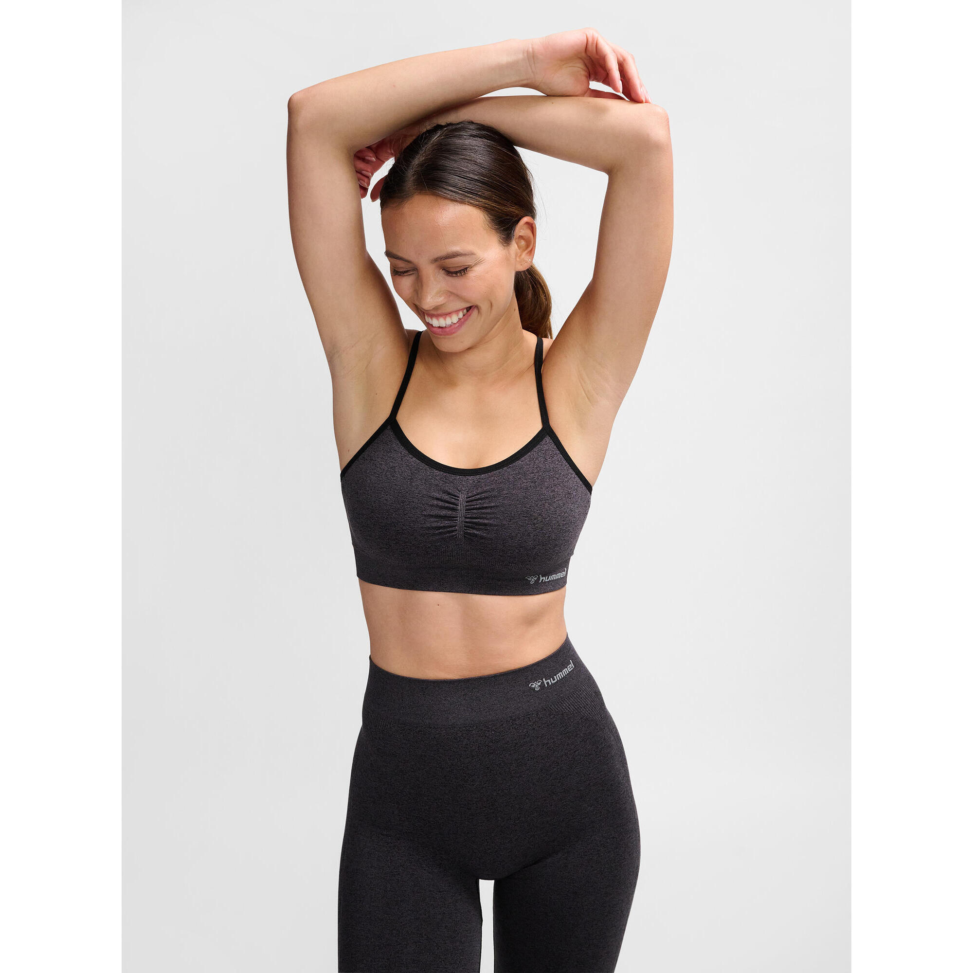 Hummel - Enfiler Top Hmlci Femme Hummel - T-shirt Manches Courtes - Noir - 36 Xs - Decathlon