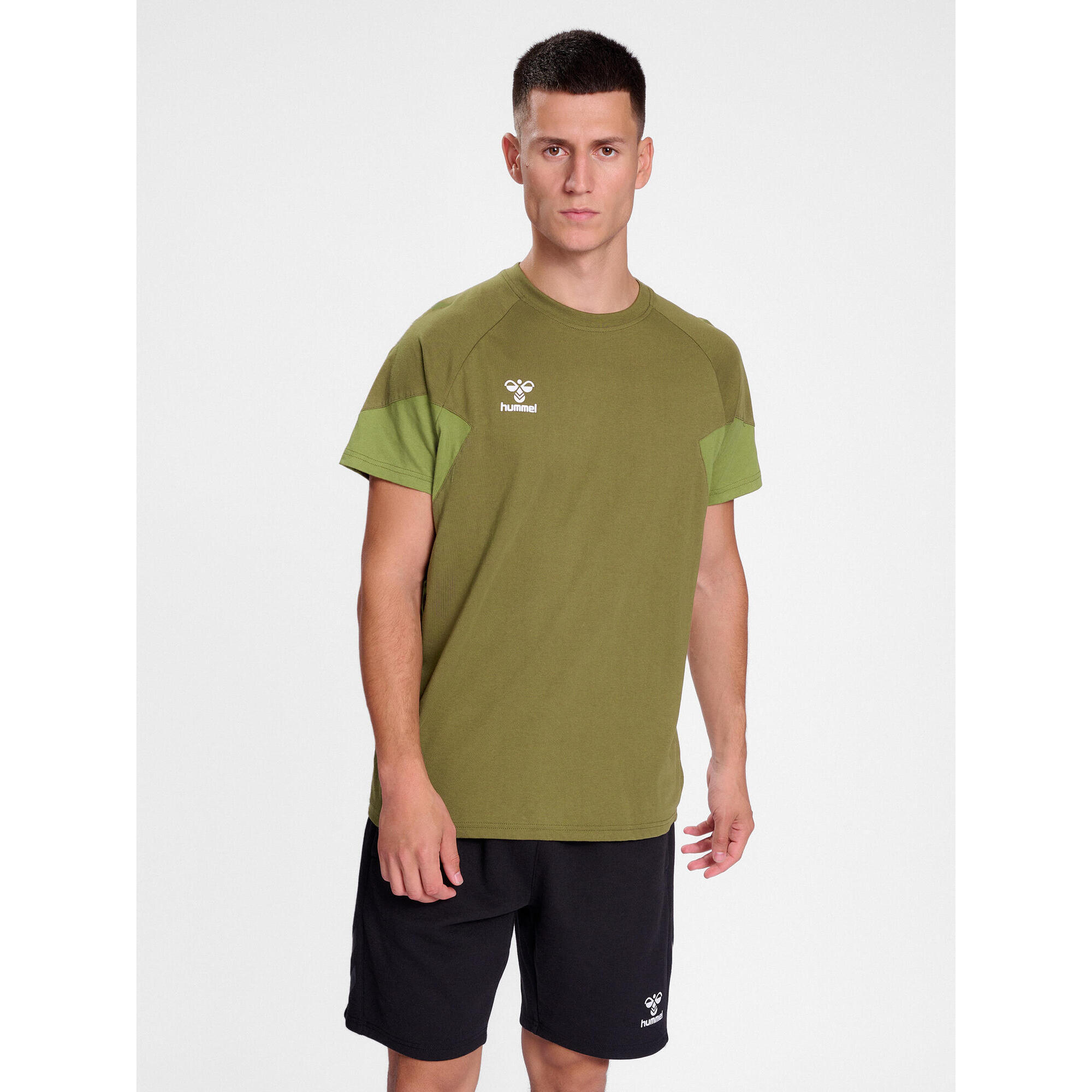 Hummel - Enfiler T-shirt Hmltravel Homme Hummel - T-shirt Manches Courtes - Vert - 42 M/l - Decathlon