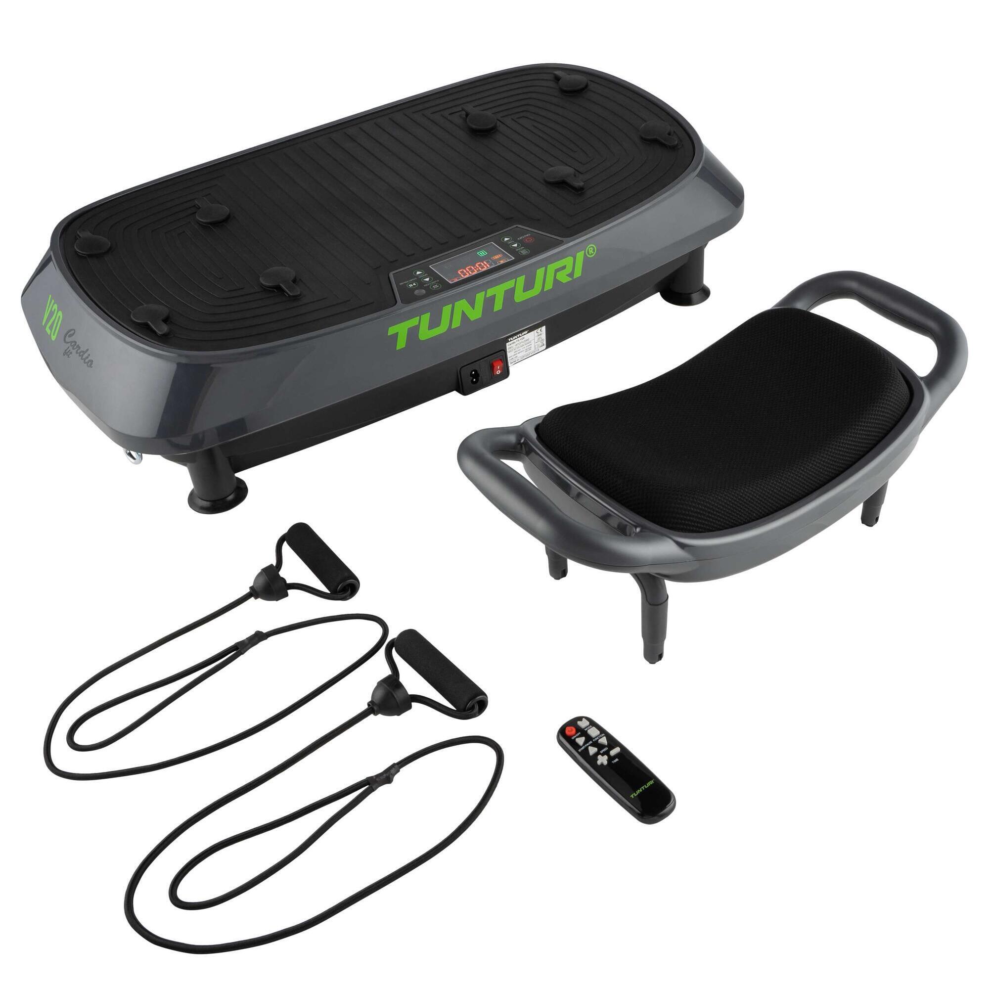 Platforma wibracyjna do ćwiczeń Tunturi Cardio Fit Vibration Plate V20