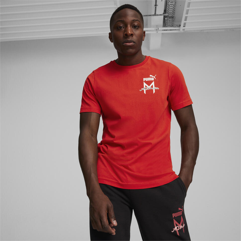 AC Milan Ftblicons Tee PUMA Red