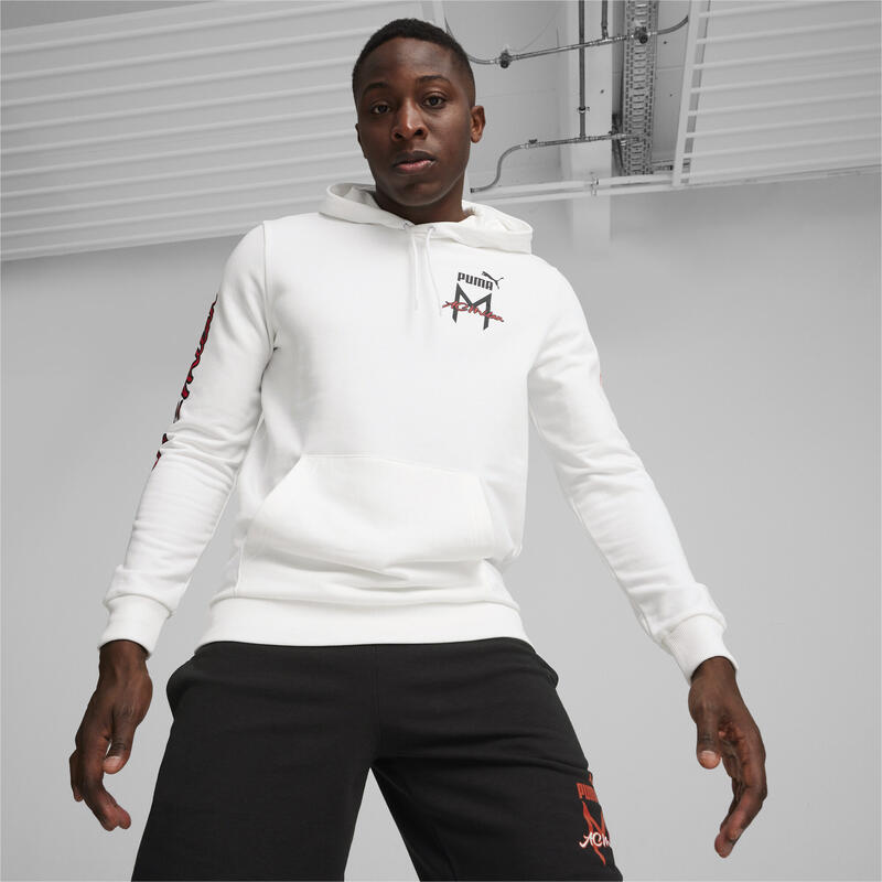 AC Milan Ftblicons hoodie PUMA White