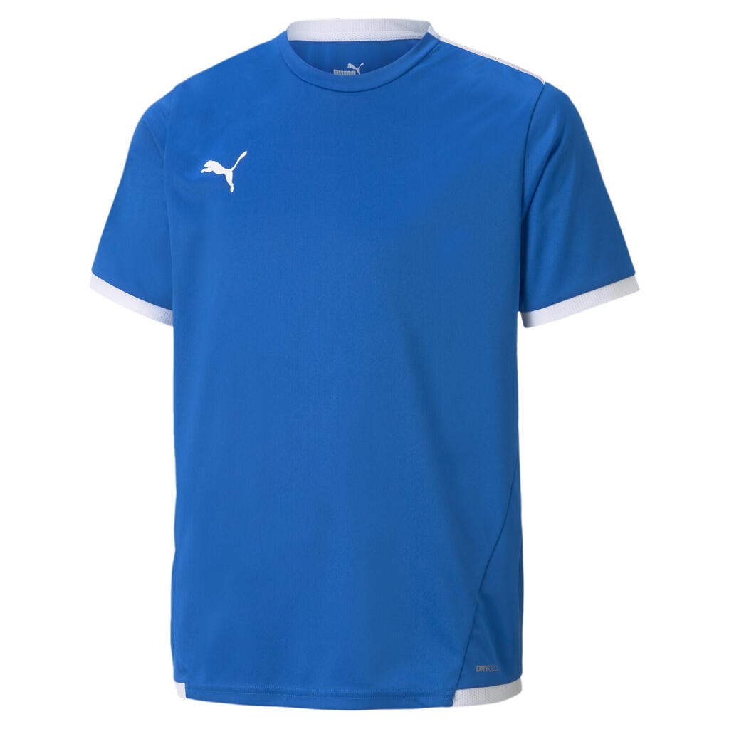PUMA Kids teamLIGA Youth Football Jersey T-Shirt