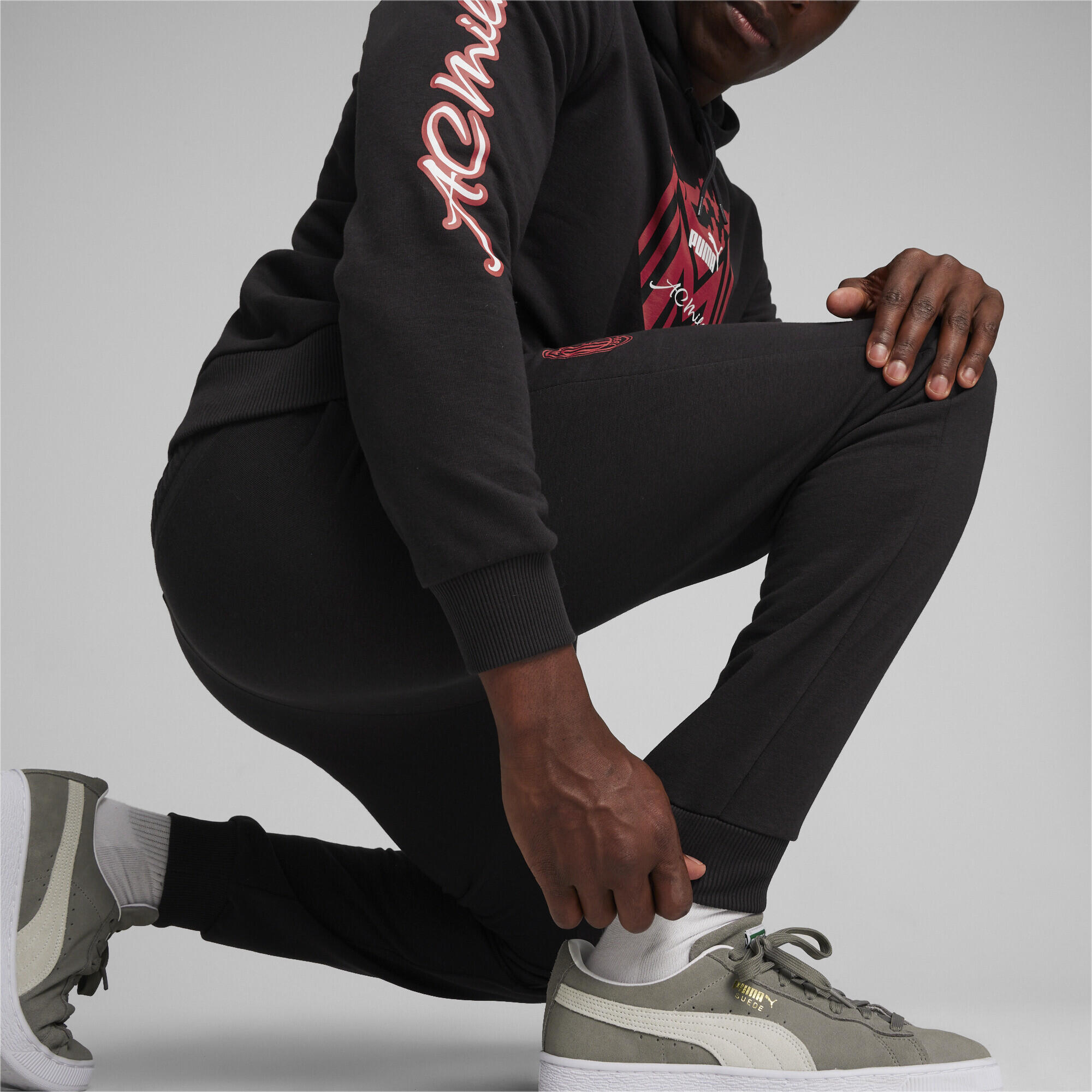 Pantaloni da ginnastica AC Milan Ftblicons PUMA Black 3/6