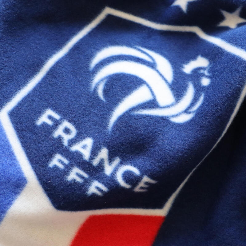 Plaid polaire 110x140 cm Equipe de France football - Hexagone