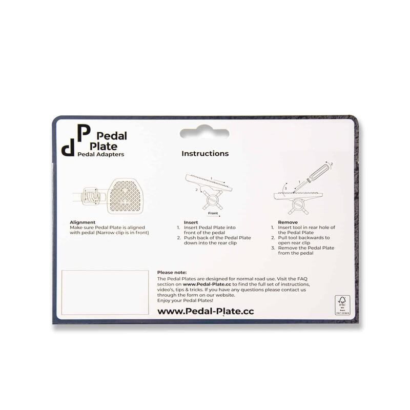 Pedal Plate | CB | Adaptor pedale fără clips Crankbrothers Eggbeater sau Candy